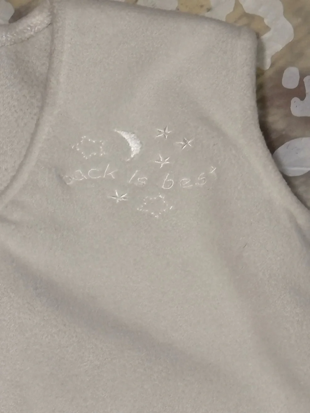 MWOT‎ Halo SleepSack Wearable Blanket in Cream